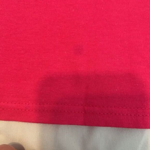 NWT Grateful Dead bears sz small short sleeve pink tee visible heat press lines - Picture 9 of 9